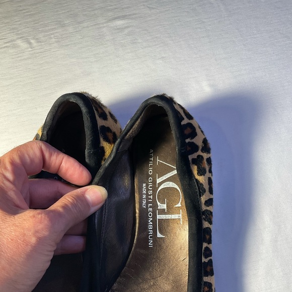 Attilio Guisti Leombruni leopard print flats; NICE - Picture 11 of 16
